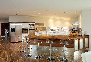 Köket kommer från Lundins kök och heter Lobo Polar